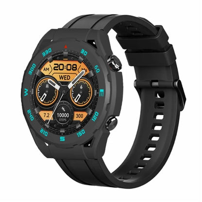 For Haylou Watch R8 Hard PC Watch Frame Case Anti-scratch Protective Cover / Bue