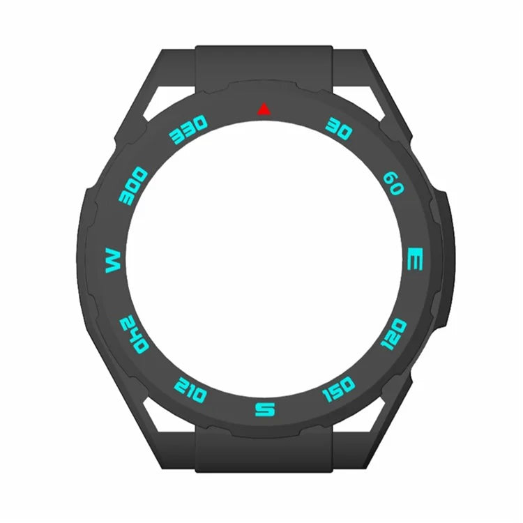 For Haylou Watch R8 Hard PC Watch Frame Case Anti-scratch Protective Cover / Bue