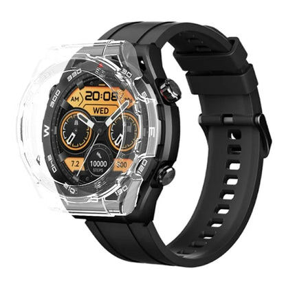 For Haylou Watch R8 Hard PC Watch Frame Case Anti-scratch Protective Cover