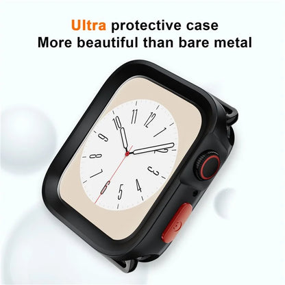 For Apple Watch Series 6 / 5 / 4 / SE (2022) / SE (2023) / SE 44mm Watch Case Anti-drop Hollow TPU Watch Frame
