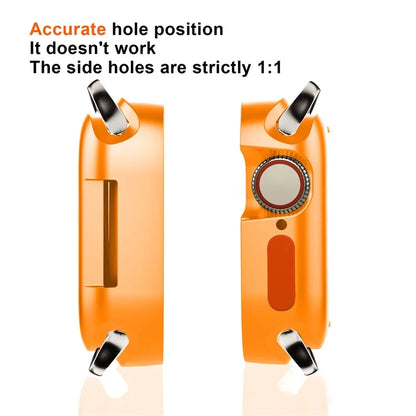 For Apple Watch Series 6 / 5 / 4 / SE (2022) / SE (2023) / SE 44mm Watch Case Anti-drop Hollow TPU Watch Frame