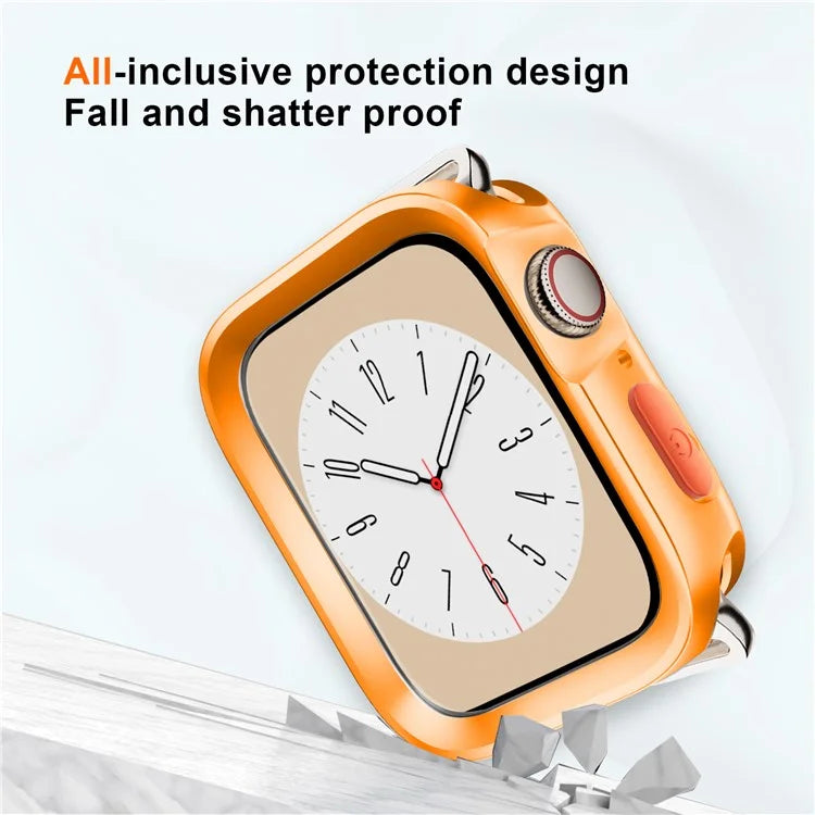 For Apple Watch Series 6 / 5 / 4 / SE (2022) / SE (2023) / SE 44mm Watch Case Anti-drop Hollow TPU Watch Frame