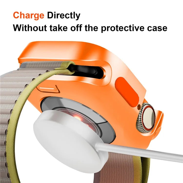 For Apple Watch Series 6 / 5 / 4 / SE (2022) / SE (2023) / SE 44mm Watch Case Anti-drop Hollow TPU Watch Frame