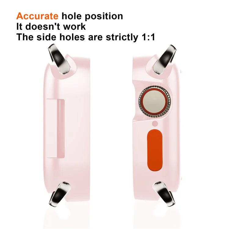 For Apple Watch Series 6 / 5 / 4 / SE (2022) / SE (2023) / SE 44mm Watch Case Anti-drop Hollow TPU Watch Frame