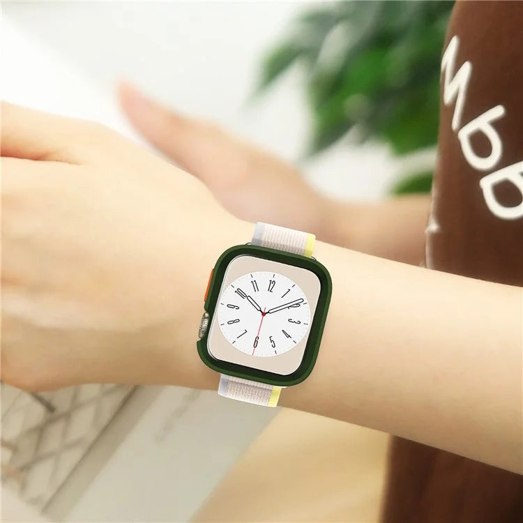 For Apple Watch Series 6 / 5 / 4 / SE (2022) / SE (2023) / SE 44mm Watch Case Anti-drop Hollow TPU Watch Frame
