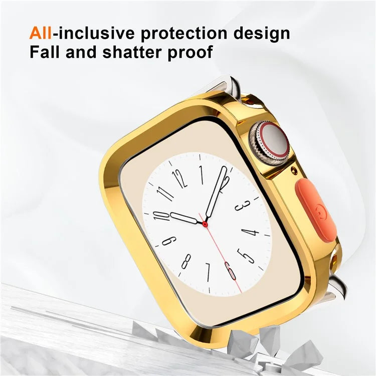 For Apple Watch Series 6 / 5 / 4 / SE (2022) / SE (2023) / SE 44mm Watch Case Anti-drop Hollow TPU Watch Frame