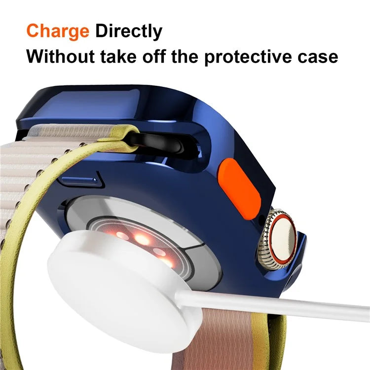 For Apple Watch Series 6 / 5 / 4 / SE (2022) / SE (2023) / SE 44mm Watch Case Anti-drop Hollow TPU Watch Frame
