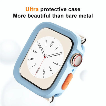 For Apple Watch Series 6 / 5 / 4 / SE (2022) / SE (2023) / SE 44mm Watch Case Anti-drop Hollow TPU Watch Frame