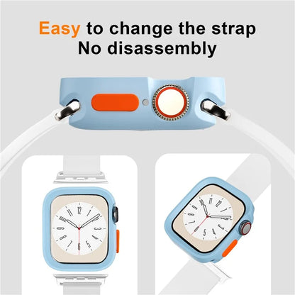 For Apple Watch Series 6 / 5 / 4 / SE (2022) / SE (2023) / SE 44mm Watch Case Anti-drop Hollow TPU Watch Frame