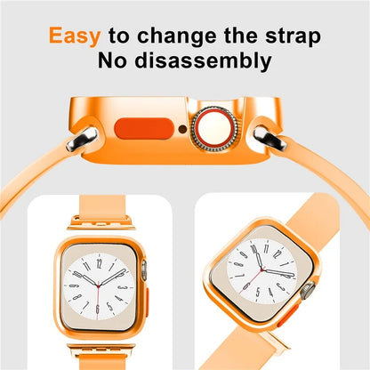 For Apple Watch Ultra 2 / Ultra 49mm Watch Case Drop-proof Hollow TPU Watch Cover