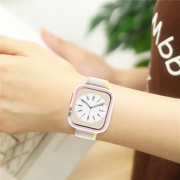 For Apple Watch Ultra 2 / Ultra 49mm Watch Case Drop-proof Hollow TPU Watch Cover