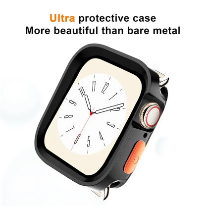 For Apple Watch Ultra 2 / Ultra 49mm Watch Case Drop-proof Hollow TPU Watch Cover