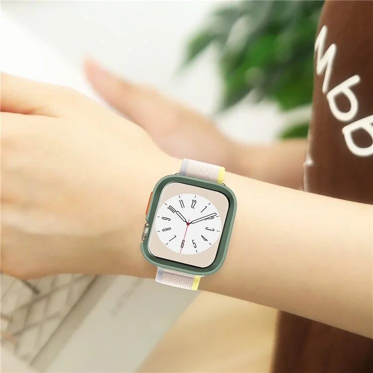 For Apple Watch Ultra 2 / Ultra 49mm Watch Case Drop-proof Hollow TPU Watch Cover