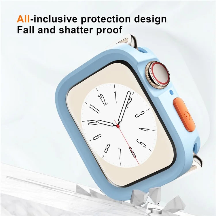 For Apple Watch Ultra 2 / Ultra 49mm Watch Case Drop-proof Hollow TPU Watch Cover