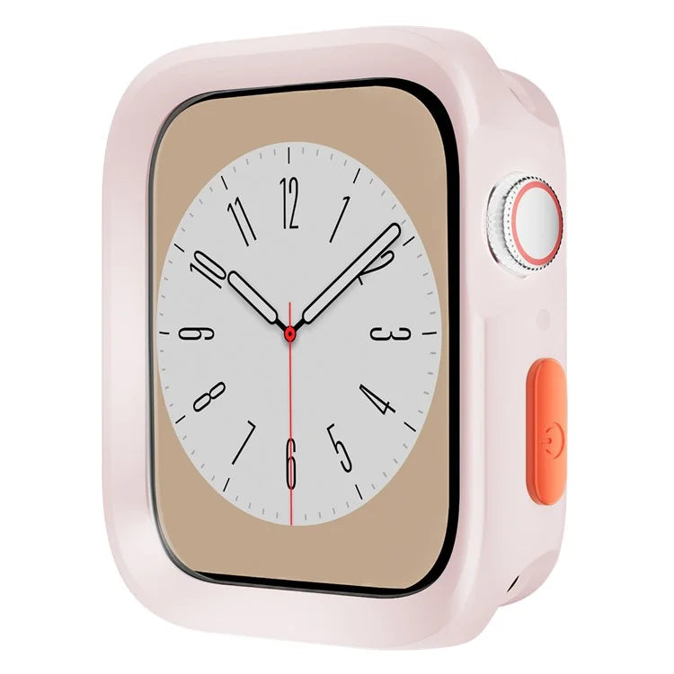 For Apple Watch Series 9 / 8 / 7 41mm Protective Case Anti-drop Half Cover TPU Watch Frame