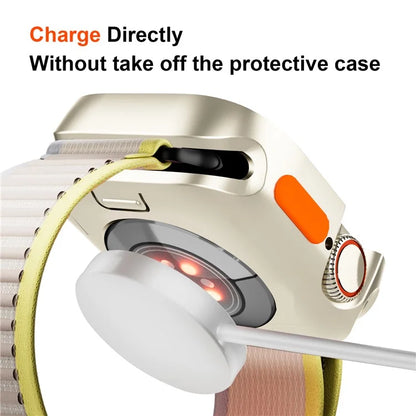 For Apple Watch Series 9 / 8 / 7 41mm Protective Case Anti-drop Half Cover TPU Watch Frame