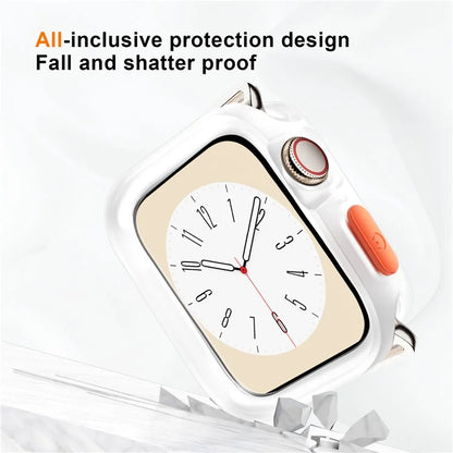 For Apple Watch Series 9 / 8 / 7 45mm TPU Watch Case Drop-proof Protective Watch Frame