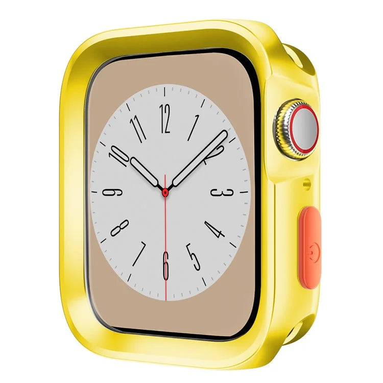 For Apple Watch Series 9 / 8 / 7 45mm TPU Watch Case Drop-proof Protective Watch Frame