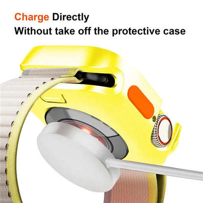 For Apple Watch Series 9 / 8 / 7 45mm TPU Watch Case Drop-proof Protective Watch Frame