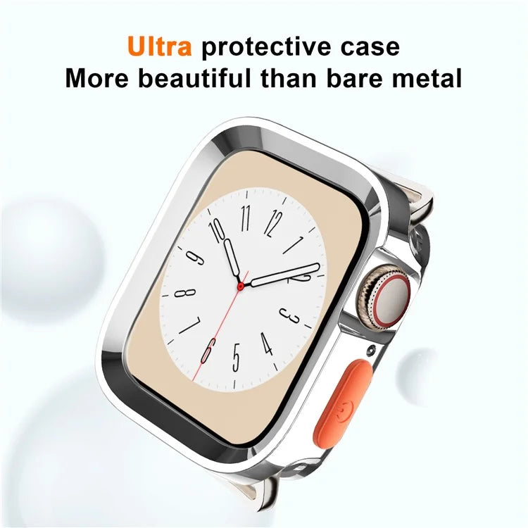 For Apple Watch Series 9 / 8 / 7 45mm TPU Watch Case Drop-proof Protective Watch Frame