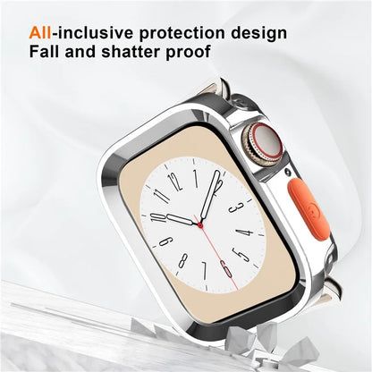 For Apple Watch Series 9 / 8 / 7 45mm TPU Watch Case Drop-proof Protective Watch Frame