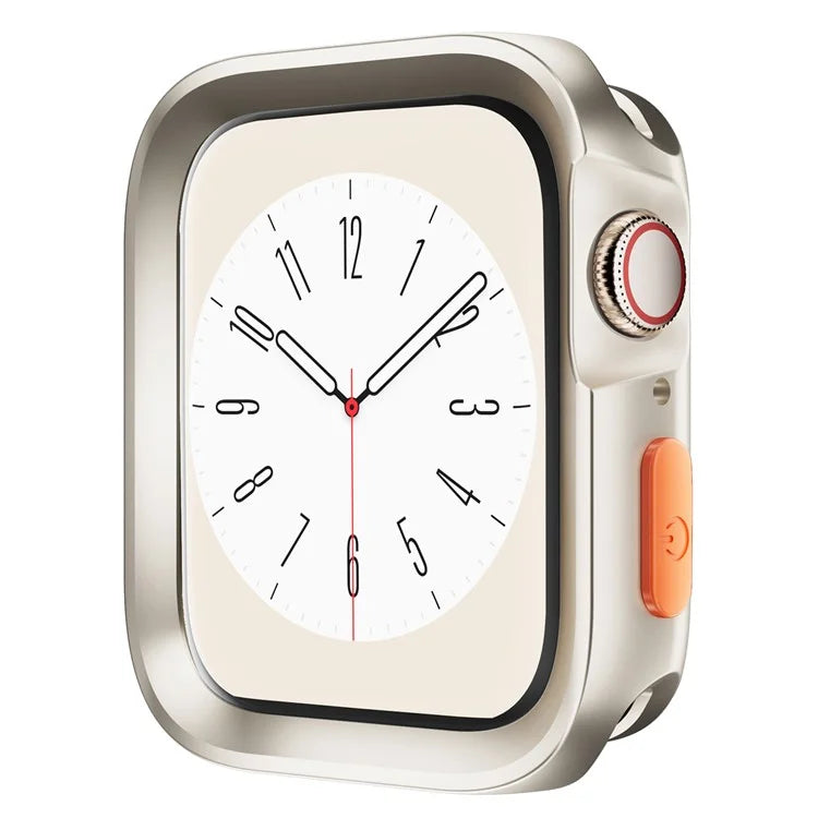 For Apple Watch Series 9 / 8 / 7 45mm TPU Watch Case Drop-proof Protective Watch Frame