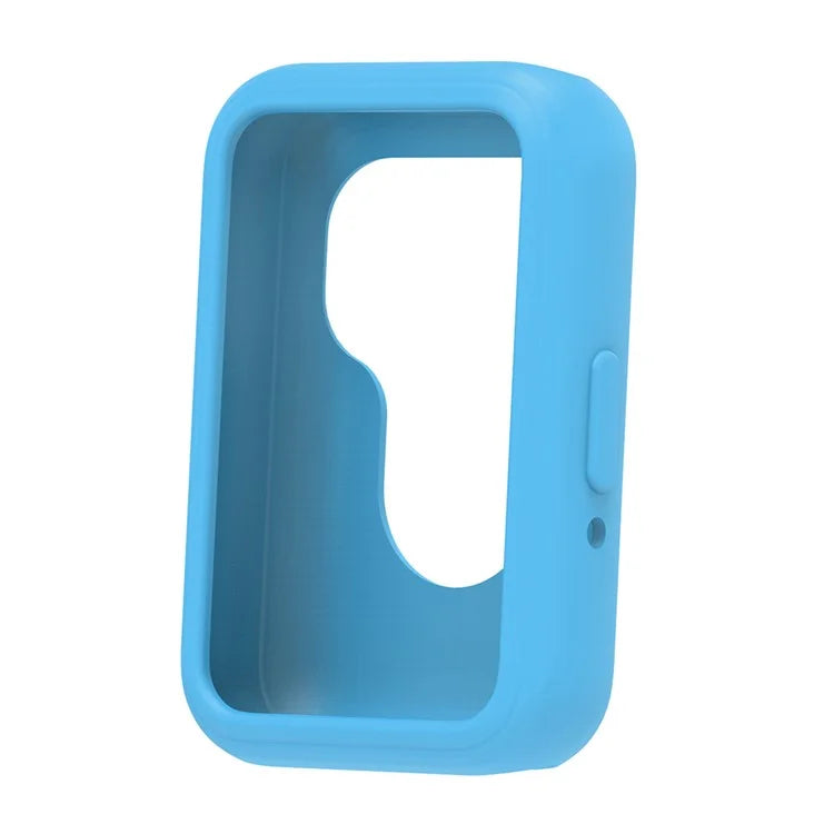 For Samsung Galaxy Fit3 Silicone Protective Cover Anti-Scratch Smart Watch Case