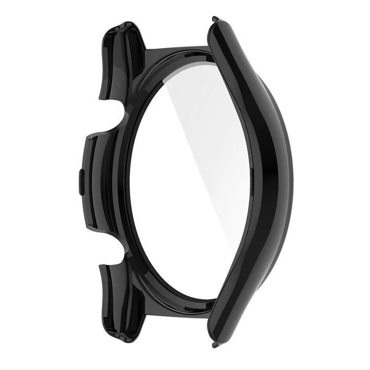For Honor Watch GS 4 Smartwatch Frame Cover Hard PC Case with Tempered Glass Screen Film