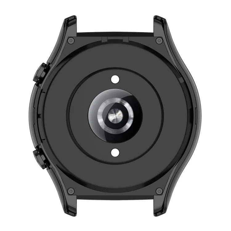 For Honor Watch GS 4 Smartwatch Frame Cover Hard PC Case with Tempered Glass Screen Film