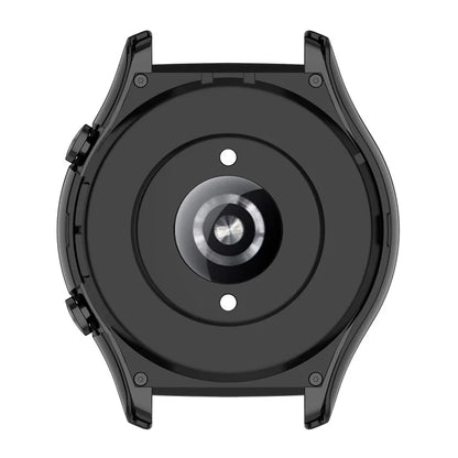 For Honor Watch GS 4 Smartwatch Frame Cover Hard PC Case with Tempered Glass Screen Film