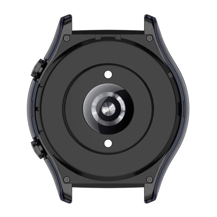 For Honor Watch GS 4 Smartwatch Frame Cover Hard PC Case with Tempered Glass Screen Film