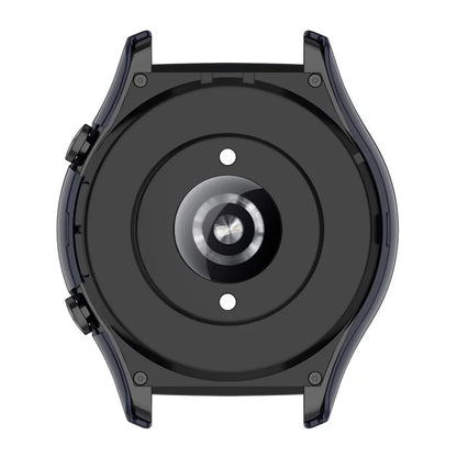For Honor Watch GS 4 Smartwatch Frame Cover Hard PC Case with Tempered Glass Screen Film