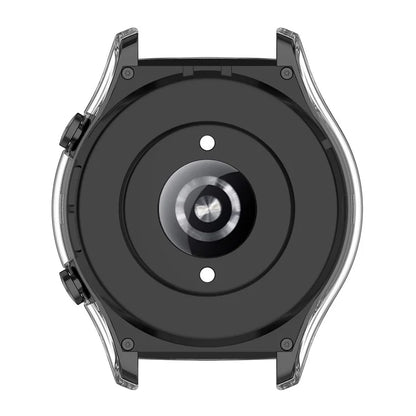 For Honor Watch GS 4 Smartwatch Frame Cover Hard PC Case with Tempered Glass Screen Film