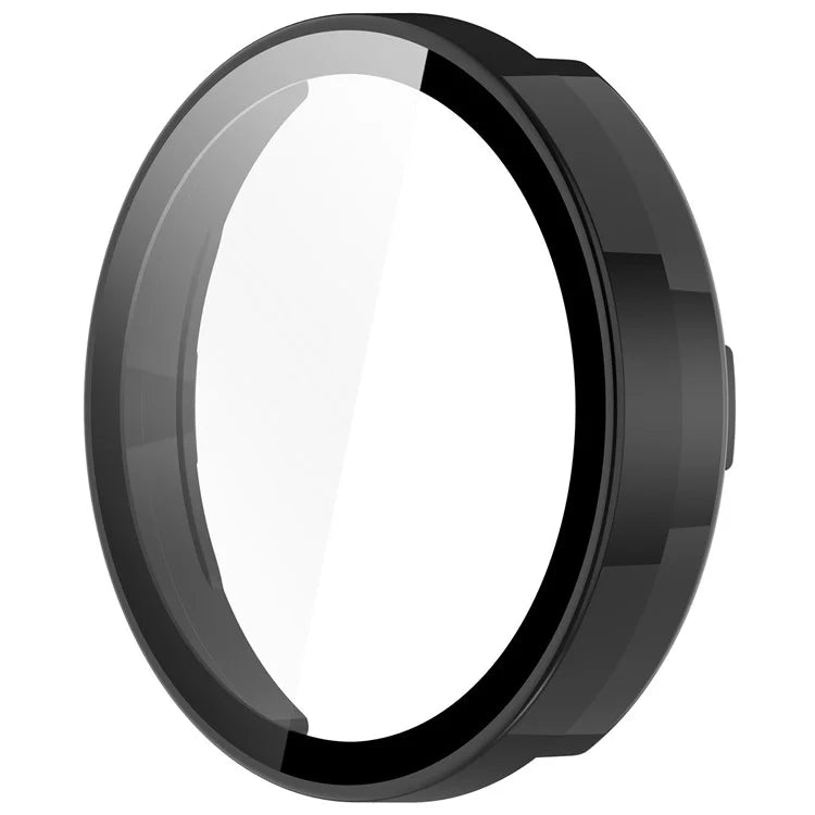For Garmin Lily 2 Hard PC Watch Protection Case Cover with Tempered Glass Screen Film