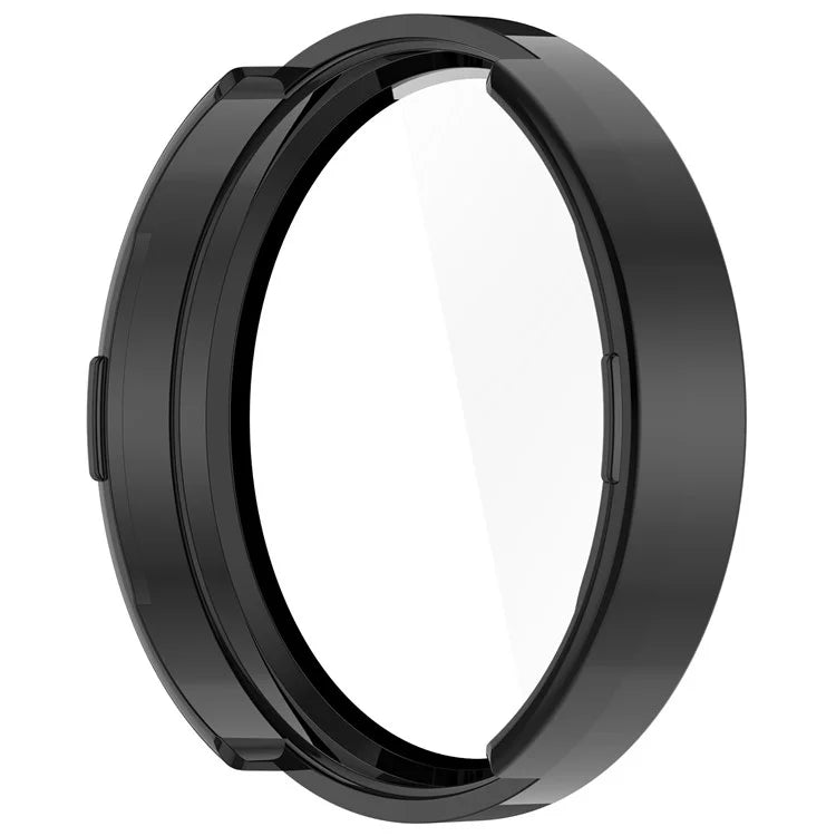 For Garmin Lily 2 Hard PC Watch Protection Case Cover with Tempered Glass Screen Film