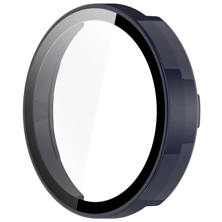 For Garmin Lily 2 Hard PC Watch Protection Case Cover with Tempered Glass Screen Film