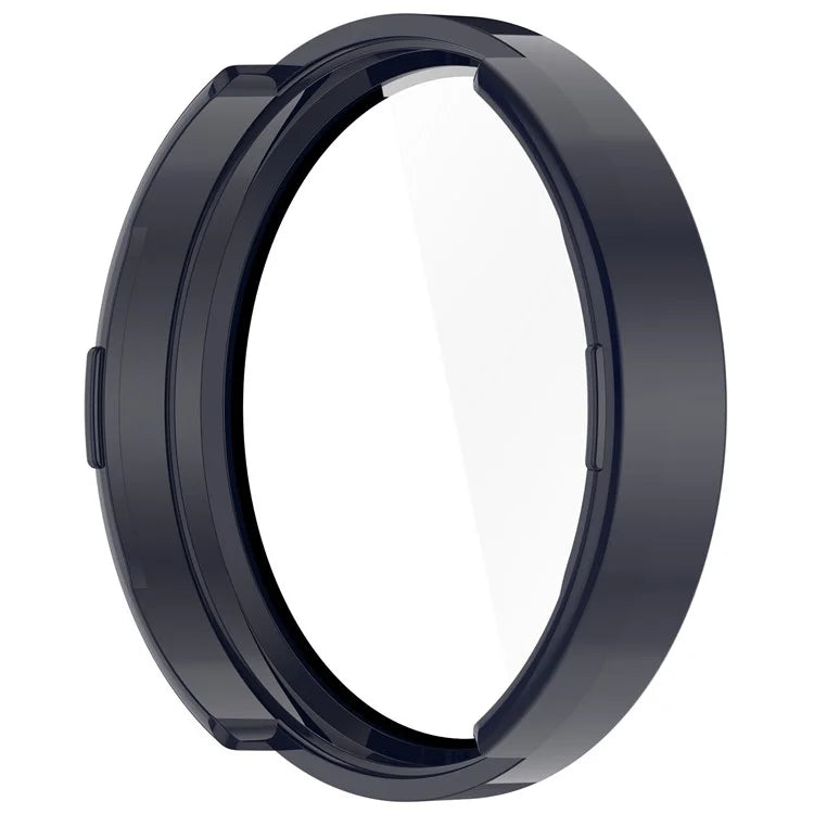 For Garmin Lily 2 Hard PC Watch Protection Case Cover with Tempered Glass Screen Film