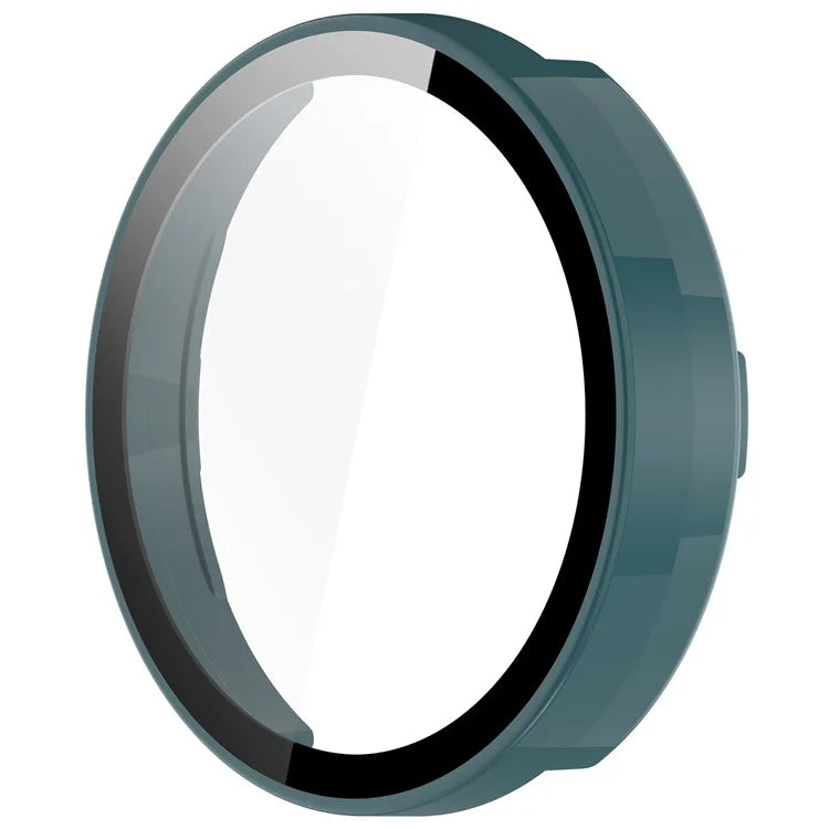 For Garmin Lily 2 Hard PC Watch Protection Case Cover with Tempered Glass Screen Film