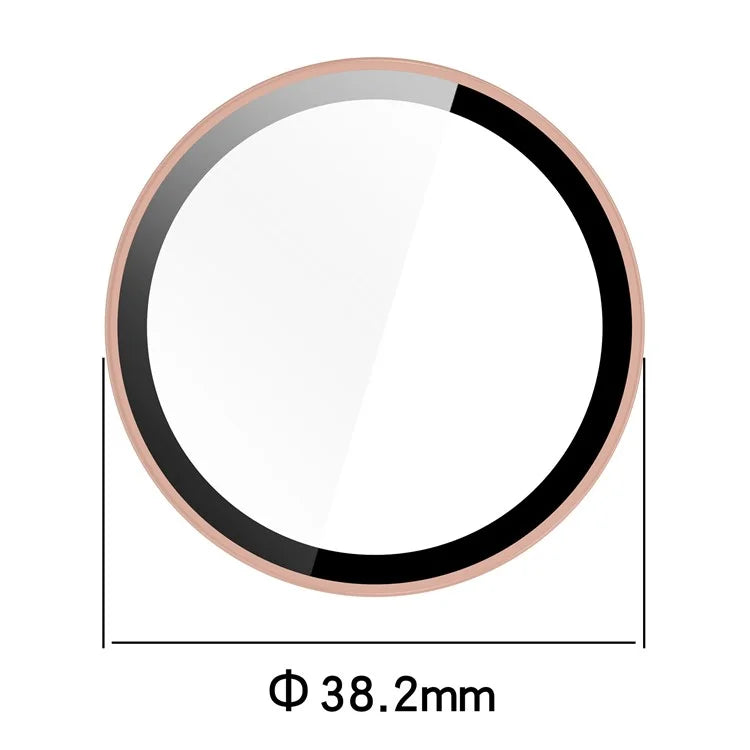 For Garmin Lily 2 Hard PC Watch Protection Case Cover with Tempered Glass Screen Film