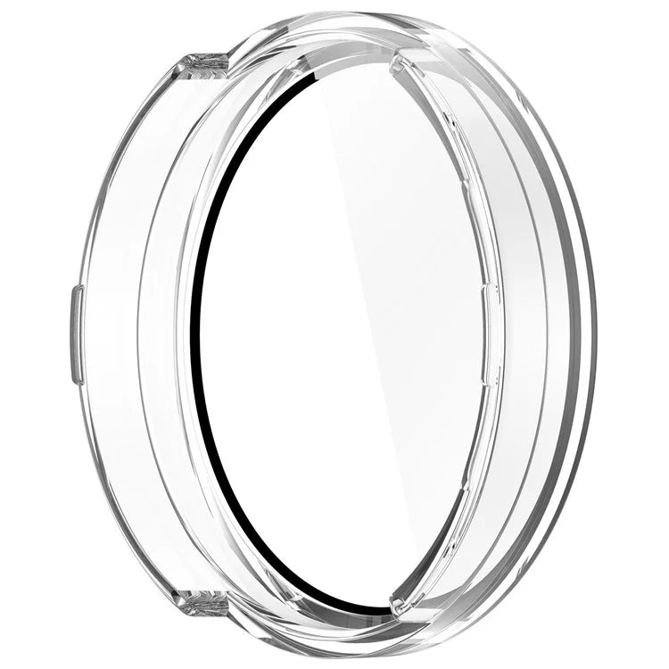For Garmin Lily 2 Hard PC Watch Protection Case Cover with Tempered Glass Screen Film