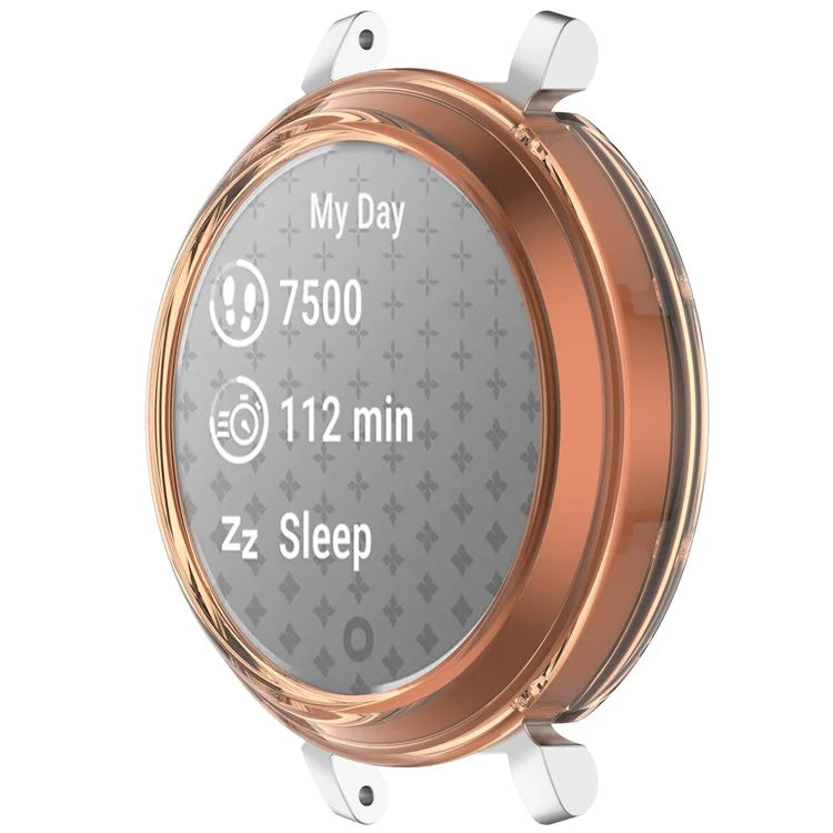 For Garmin Lily 2 Hollow-Out Shockproof TPU Watch Frame Case Smartwatch Protector