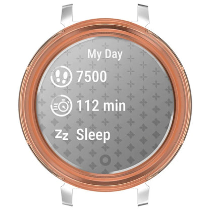 For Garmin Lily 2 Hollow-Out Shockproof TPU Watch Frame Case Smartwatch Protector