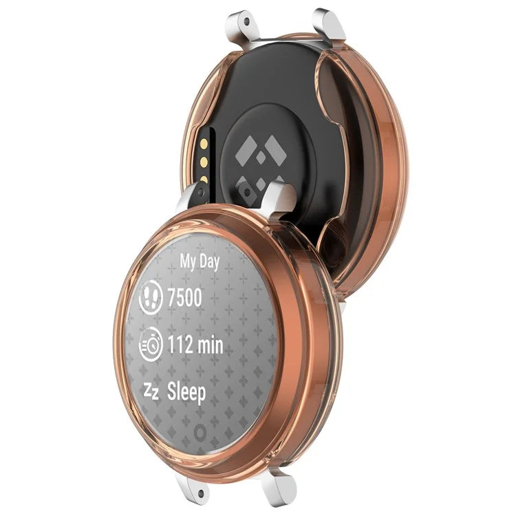 For Garmin Lily 2 Hollow-Out Shockproof TPU Watch Frame Case Smartwatch Protector