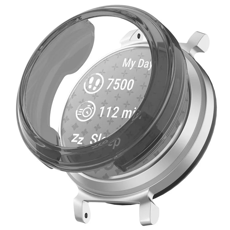 For Garmin Lily 2 Hollow-Out Shockproof TPU Watch Frame Case Smartwatch Protector