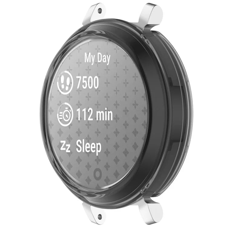 For Garmin Lily 2 Hollow-Out Shockproof TPU Watch Frame Case Smartwatch Protector