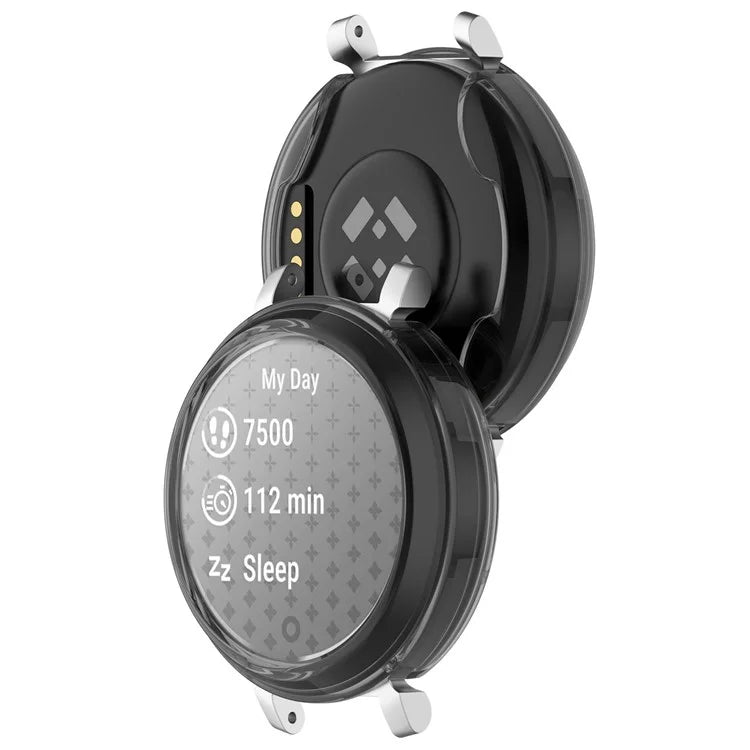 For Garmin Lily 2 Hollow-Out Shockproof TPU Watch Frame Case Smartwatch Protector
