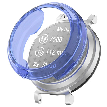 For Garmin Lily 2 Hollow-Out Shockproof TPU Watch Frame Case Smartwatch Protector