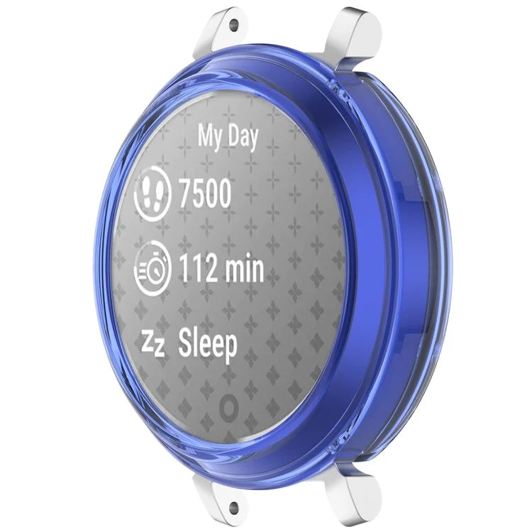 For Garmin Lily 2 Hollow-Out Shockproof TPU Watch Frame Case Smartwatch Protector