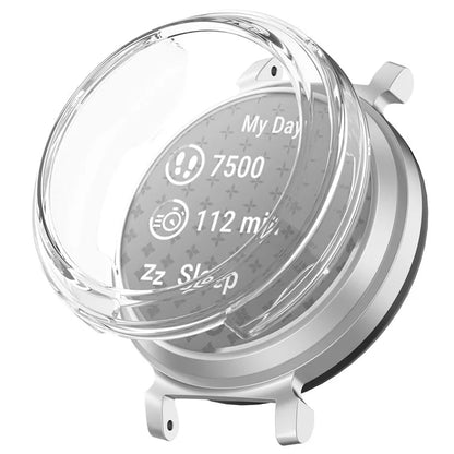 For Garmin Lily 2 Hollow-Out Shockproof TPU Watch Frame Case Smartwatch Protector