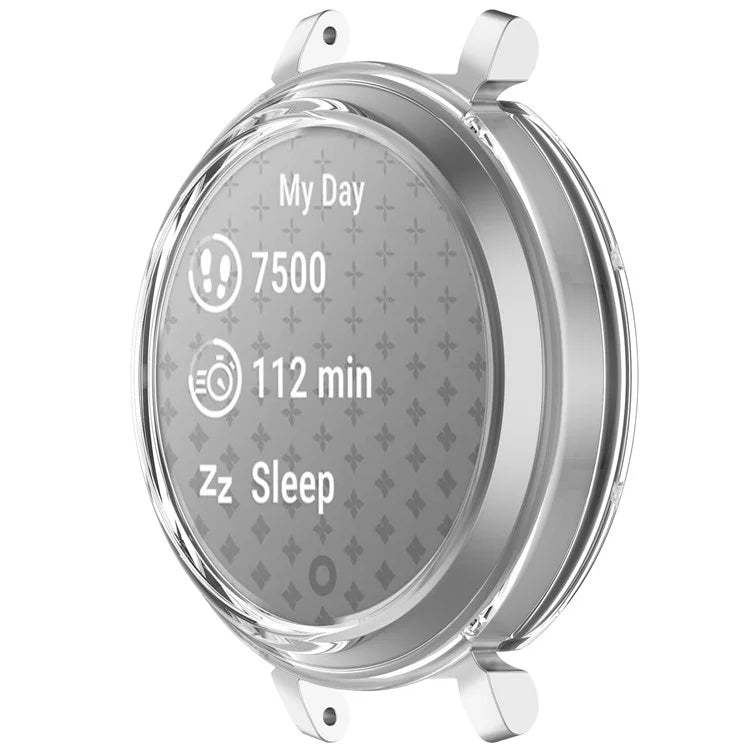 For Garmin Lily 2 Hollow-Out Shockproof TPU Watch Frame Case Smartwatch Protector